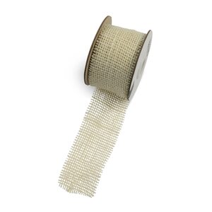 Band JUTE B45mmxL3m, creme