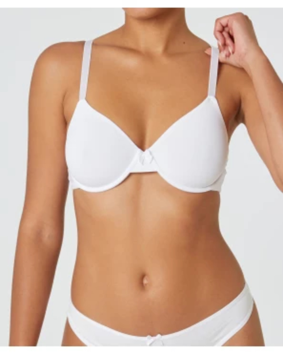 Bild 1 von Weißer Bügel-BH, Janina, verstellbare Träger, weiß