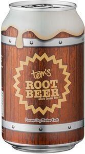 TEM'S Root Beer, 0,33-l-Dose