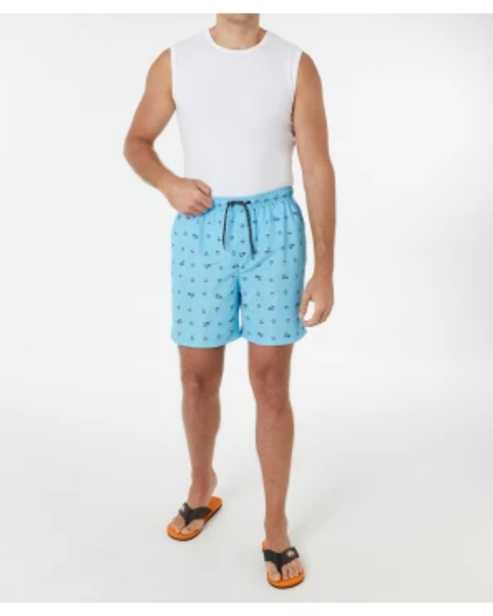 Bild 1 von Neon Badeshorts, X-Mail, verschiedene Designs, neon blau