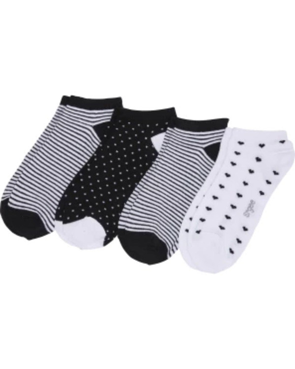 Bild 1 von Sneakersocken im 4er-Pack, 4er-Pack, Ergee, schwarz