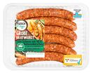 Bild 1 von FLEISCH & VEGGIE Bratwurst mit Gemüse, 6 St. = 400-g-Packg.