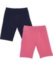 Bild 1 von Basic Radlerhosen, 2er-Pack, Y.F.K., pink/blau