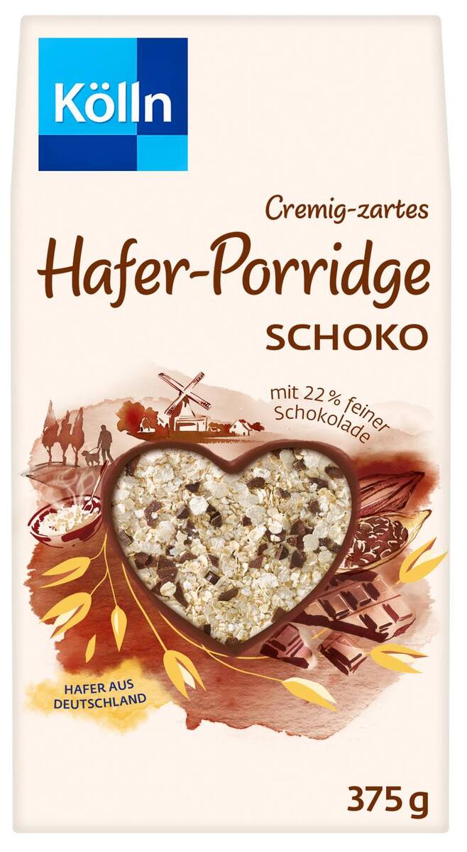 Bild 1 von KÖLLN Hafer-Porridge, 350 - 375-g-Packg.