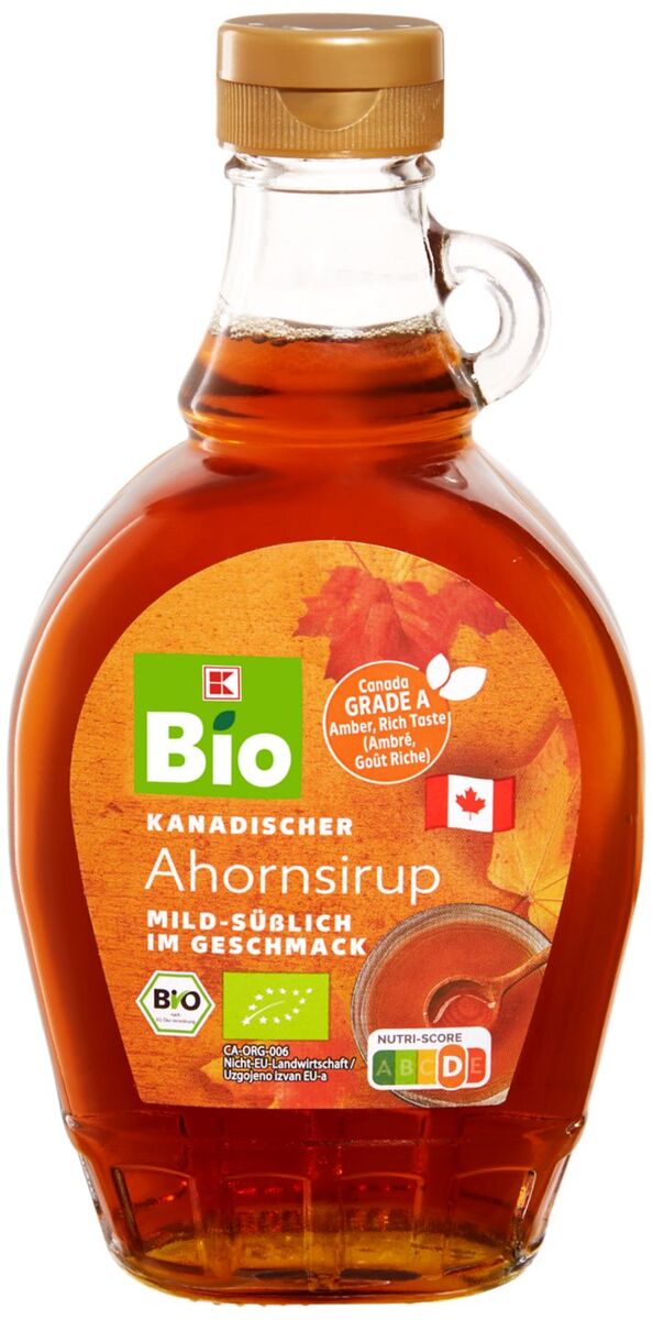 Bild 1 von K-BIO Kanad. Bio-Ahornsirup, 250-ml-Fl.