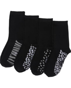 Socken, 4er-Pack, Ergee, schwarz