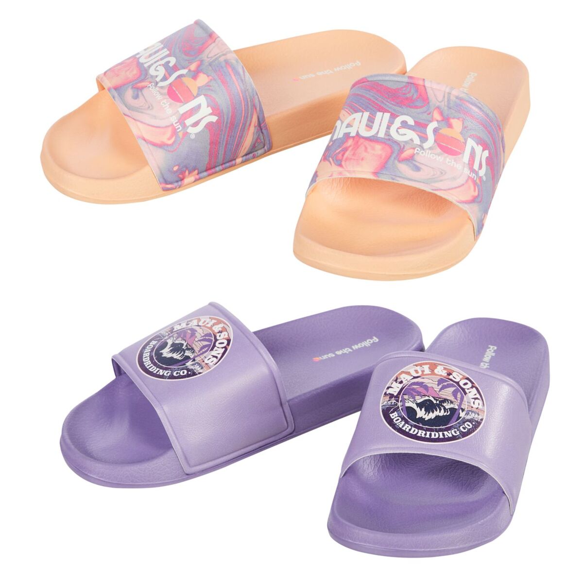 Bild 1 von MAUI AND SONS Damen-Badepantoletten, Paar