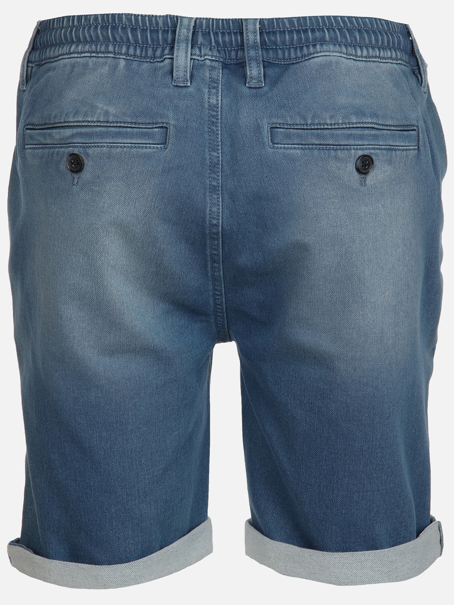 Bild 2 von Herren Jeansshorts mit elastischem Bund
                 
                                                        Blau