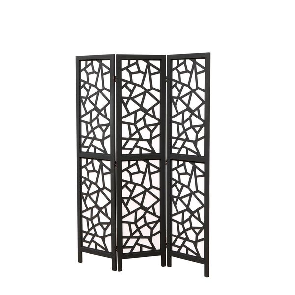Bild 3 von Happy Home Raumteiler Paravent 3 tlg. HPR01-SCH schwarz