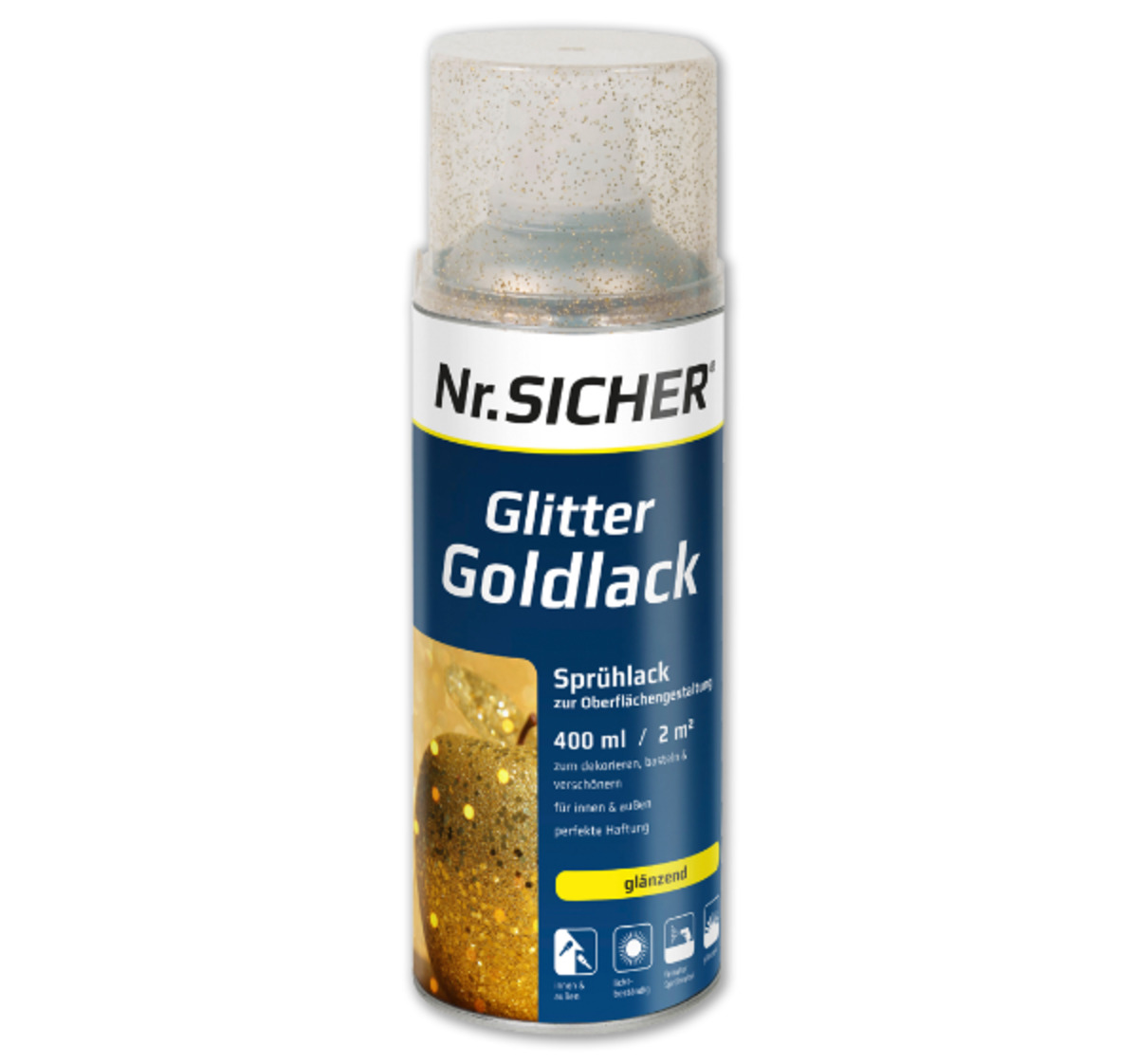 Bild 1 von NR. SICHER Effekt-, Glitter- oder Leuchtsprühlack*