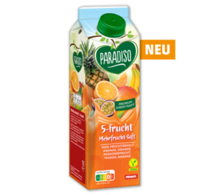 PARADISO 5-Frucht Mehrfrucht-Saft