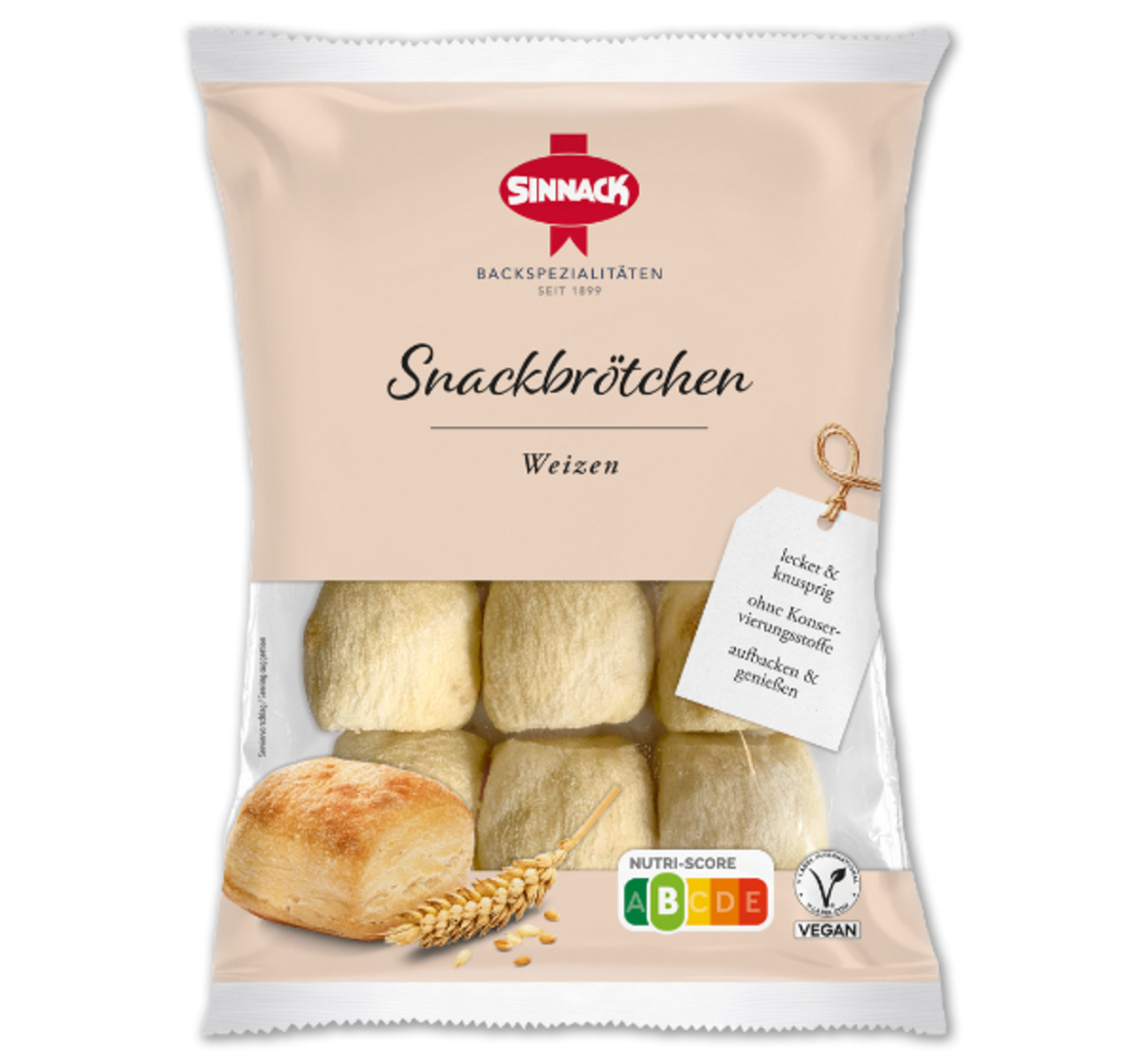 Bild 1 von SINNACK Snackbrötchen*