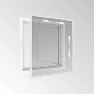 Rahmen Fenster Flexi Fit 130x150 Weiß