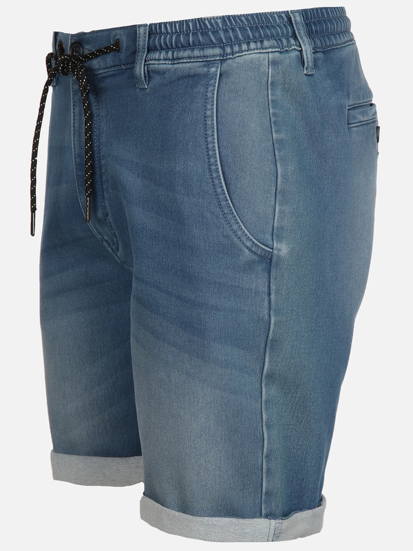 Bild 3 von Herren Jeansshorts mit elastischem Bund
                 
                                                        Blau