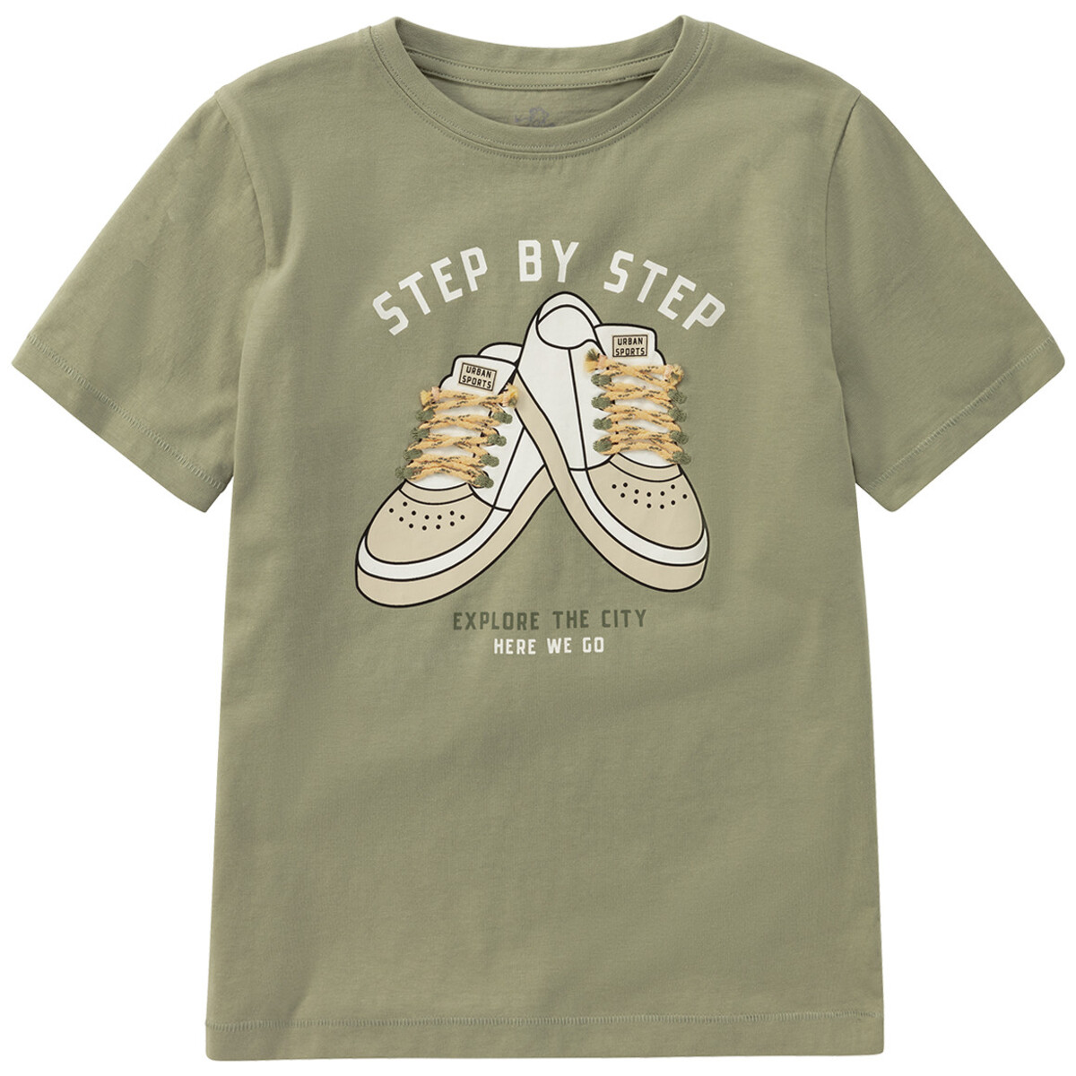 Bild 1 von Jungen T-Shirt mit Sneaker-Motiv OLIV