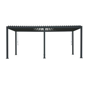 Mr. GARDENER Pergola »Deluxe 111«, Höhe: 250 cm, anthrazit, pulverbeschichtet - grau