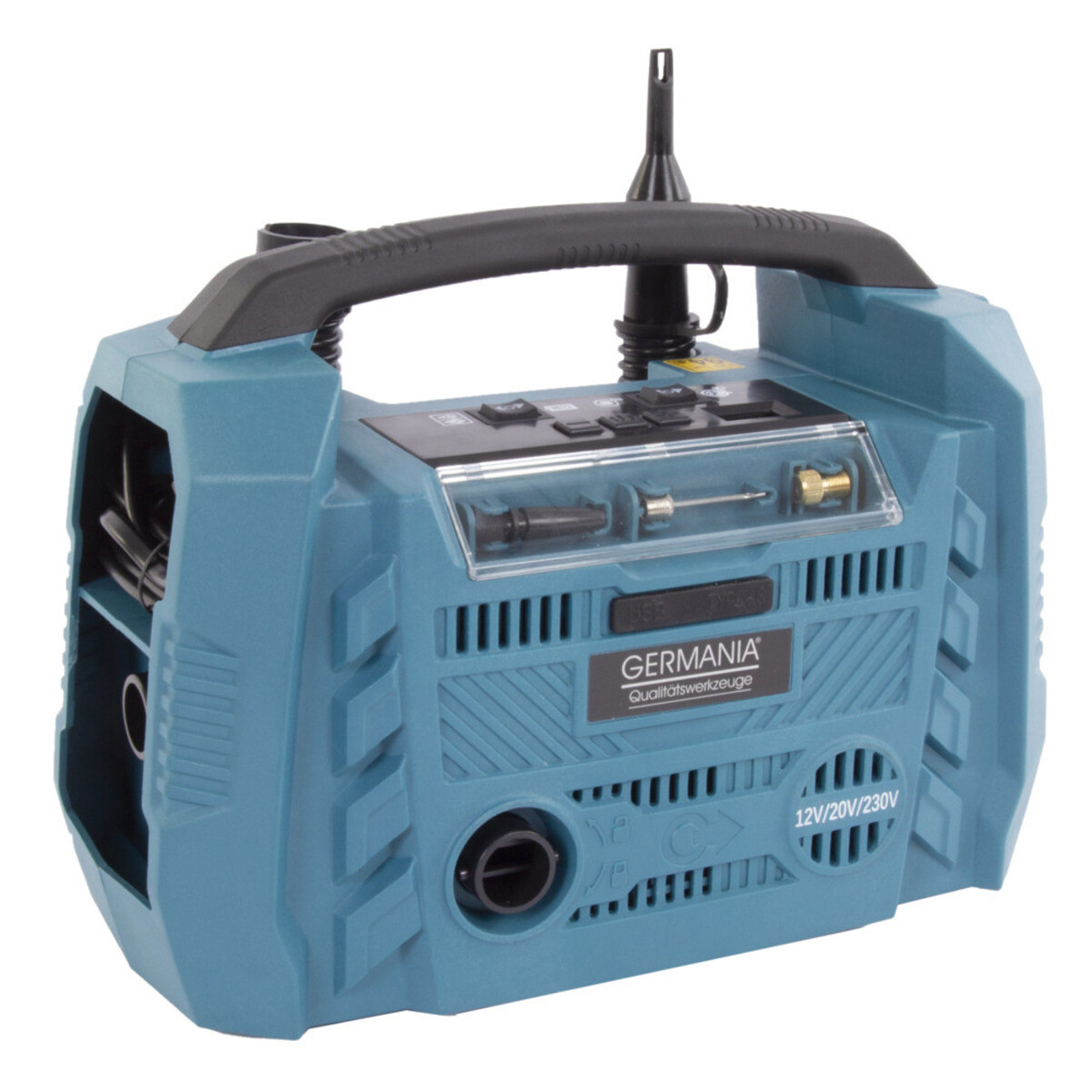 Bild 1 von GERMANIA Plattform 2.0 Akku-Kompressor 20V mit 10,3 bar