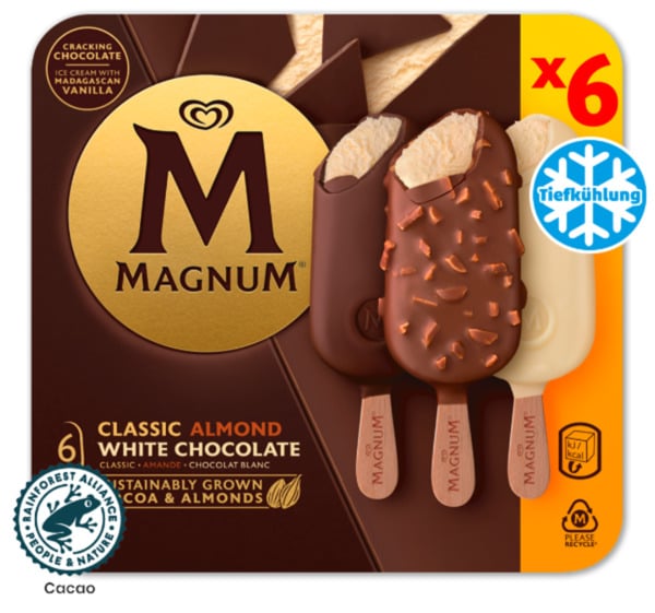 Bild 1 von MAGNUM Classic Almond White Chocolate*