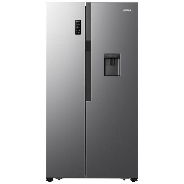 Bild 1 von Gorenje Side-by-Side Kühl-/Gefrierkombination NS9FSWD Inox