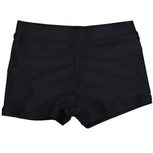 Jungen Badeboxershorts, Schwarz, 158/164