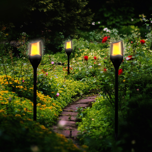 Bild 2 von I-Glow LED Solar Gartenfackel