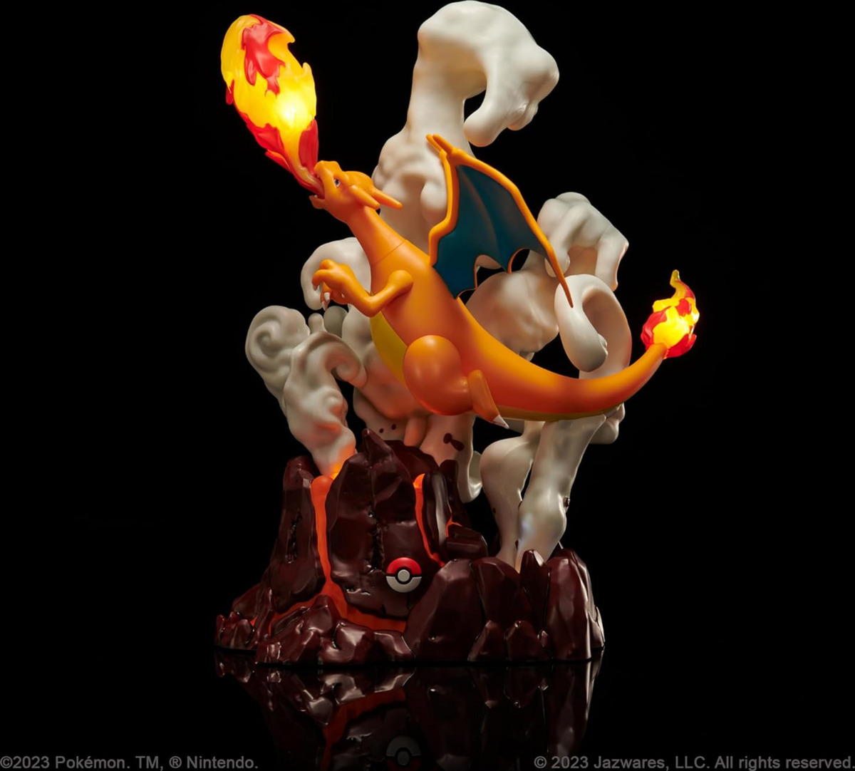 Bild 3 von Jazwares Pokémon Deluxe Sammler Statue Glurak