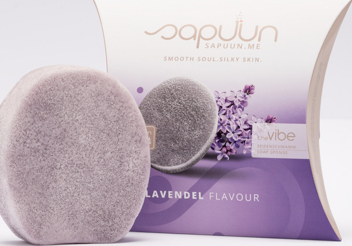 Bild 4 von Sapuun Seifenschwamm the vibe - Lavendel Flavour, 150 g