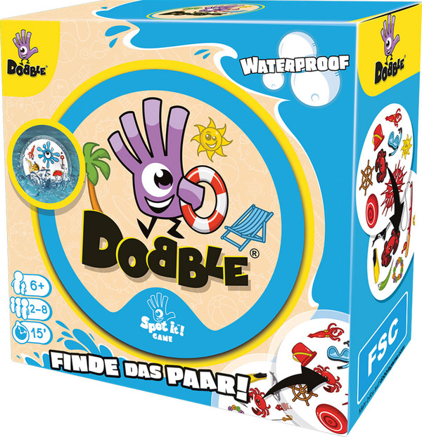 Bild 2 von Asmodee Dobble Waterproof (Eco Sleeve)