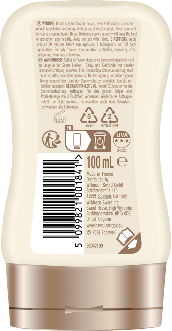 Bild 2 von Hawaiian Tropic Glowing Protection Sun Lotion LSF 30, 100 ml