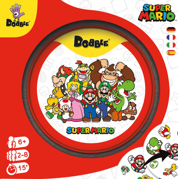 Bild 1 von Asmodee Dobble Super Mario (Eco Sleeve)