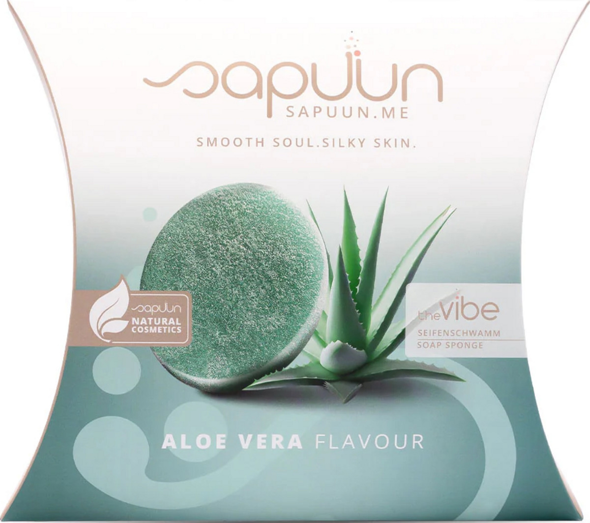 Bild 1 von Sapuun Seifenschwamm the vibe - Aloe Vera Flavour, 150 g