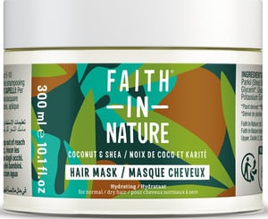 Faith in Nature Haarmaske Kokos & Sheabutter, 300 ml