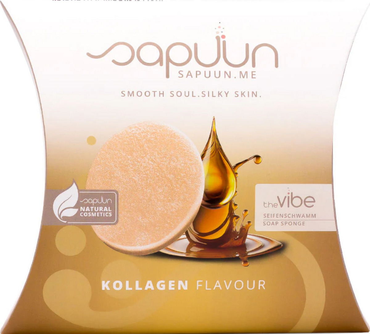 Bild 1 von Sapuun Seifenschwamm the vibe - Kollagen Flavour, 150 g