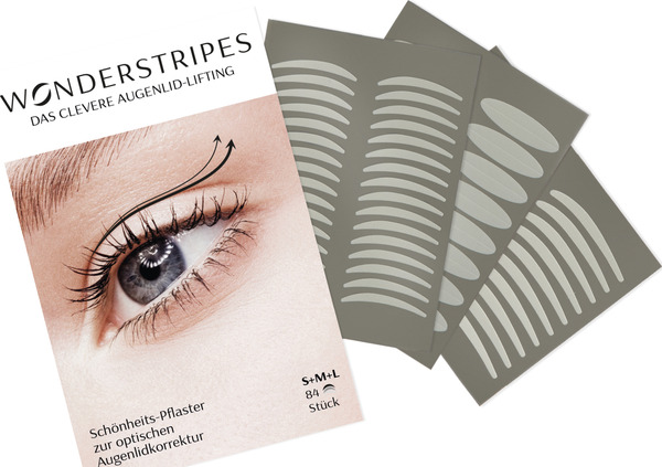 Bild 2 von WONDERSTRIPES Augenlid-Lifting Kombipackung Gr. S + M + L