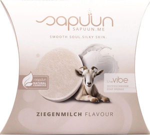 Sapuun Seifenschwamm the vibe - Ziegenmilch Flavour, 150 g