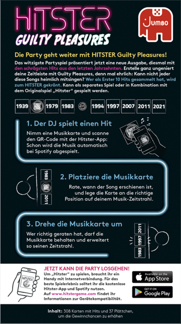 Bild 3 von Jumbo Hitster - Guilty Pleasure