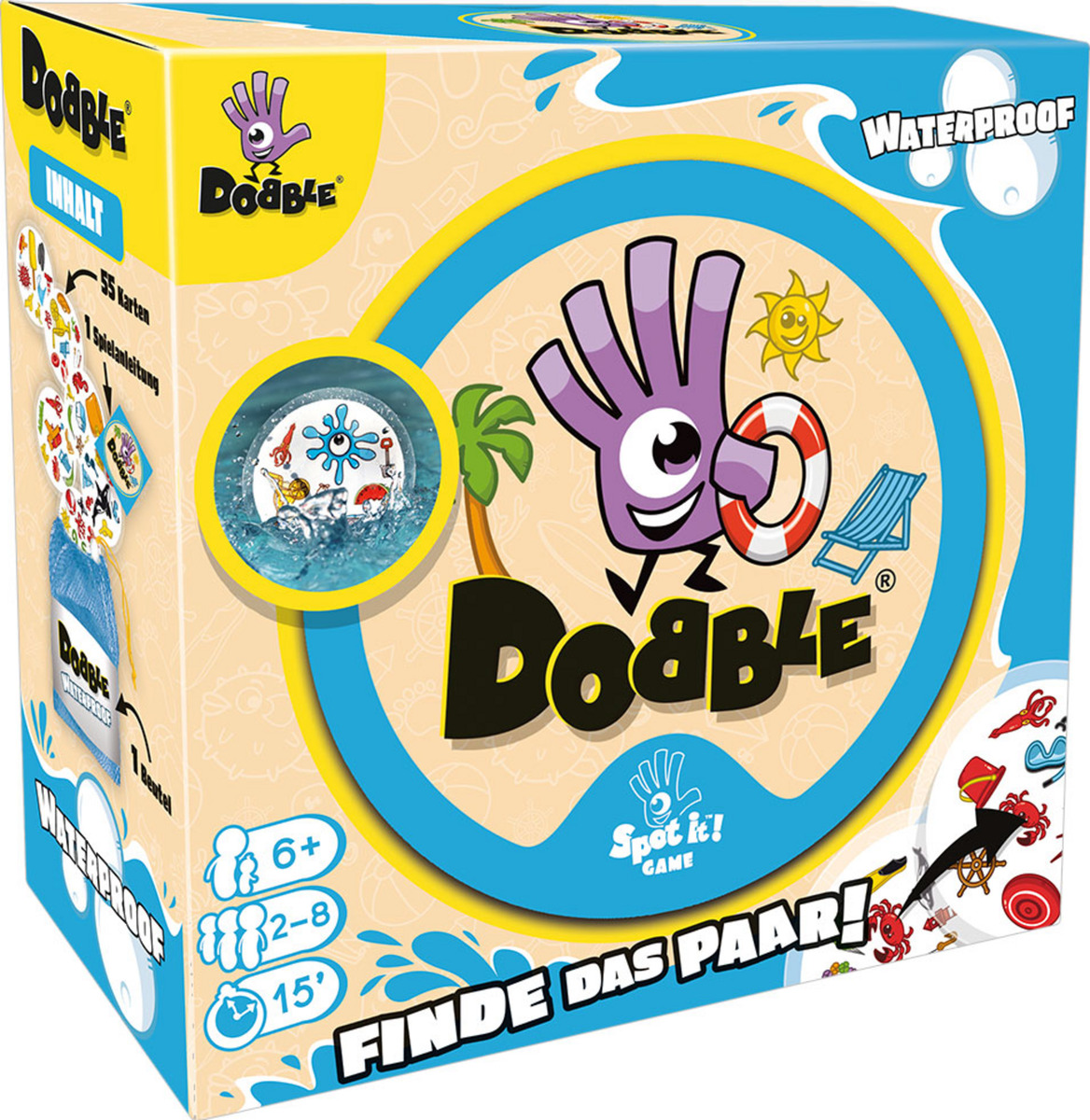 Bild 3 von Asmodee Dobble Waterproof (Eco Sleeve)