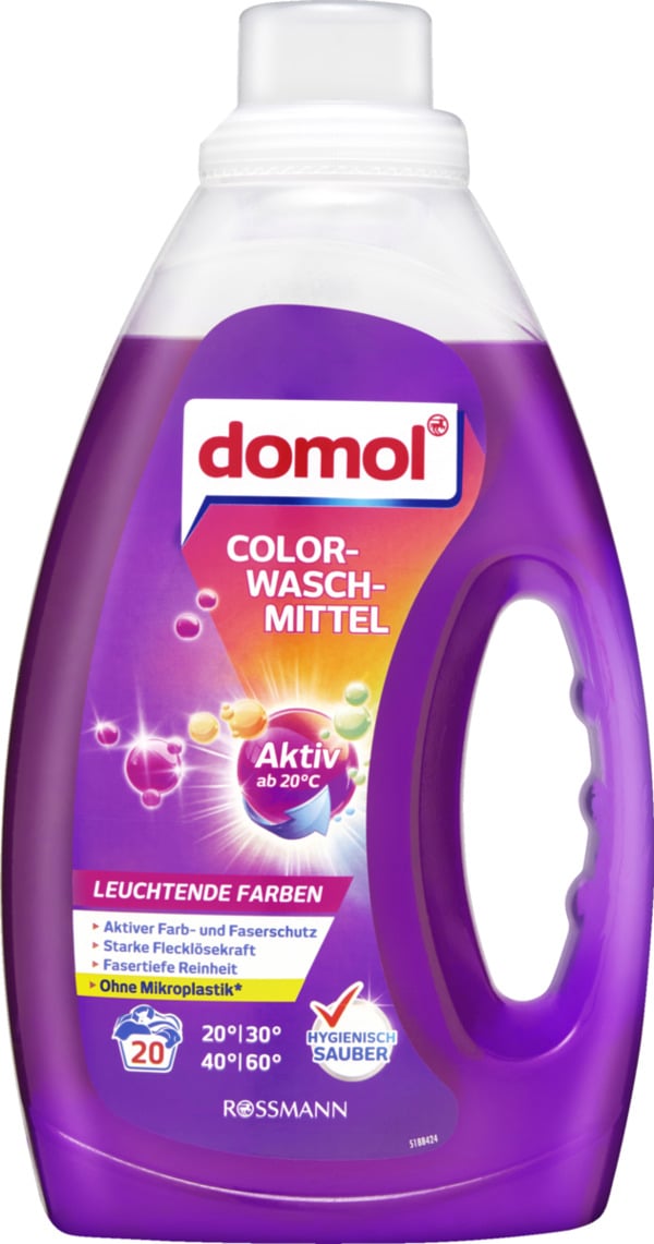 Bild 1 von domol Colorwaschmittel 20 WL