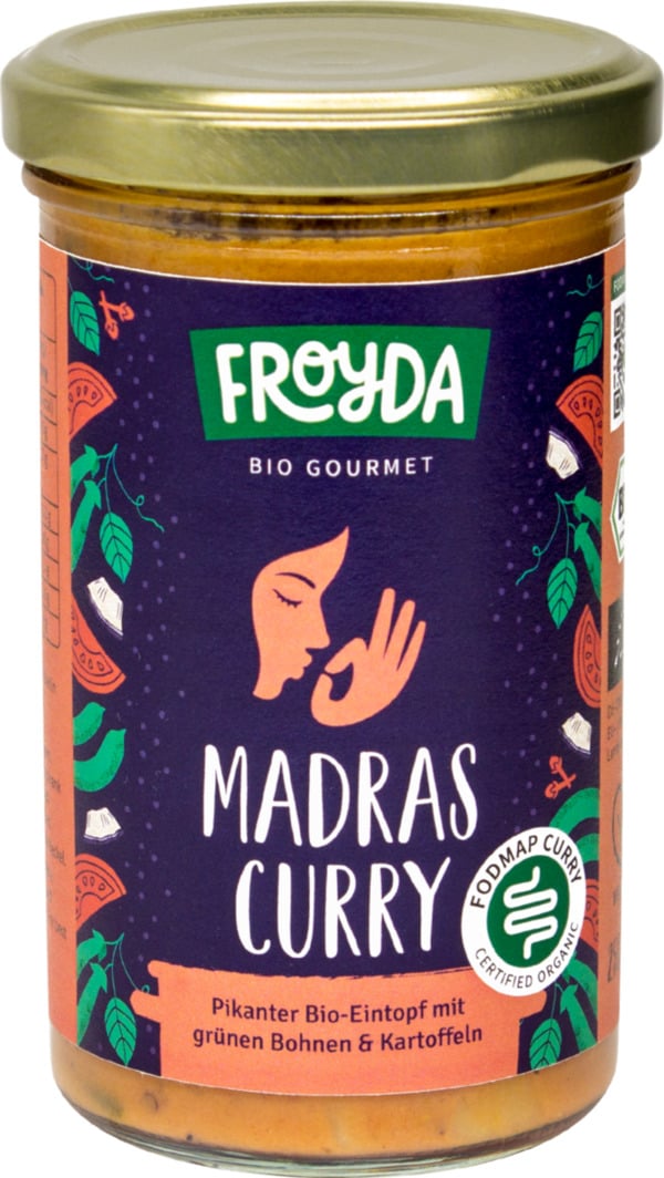 Bild 1 von Froyda Bio Madras Curry Eintopf, 250 g