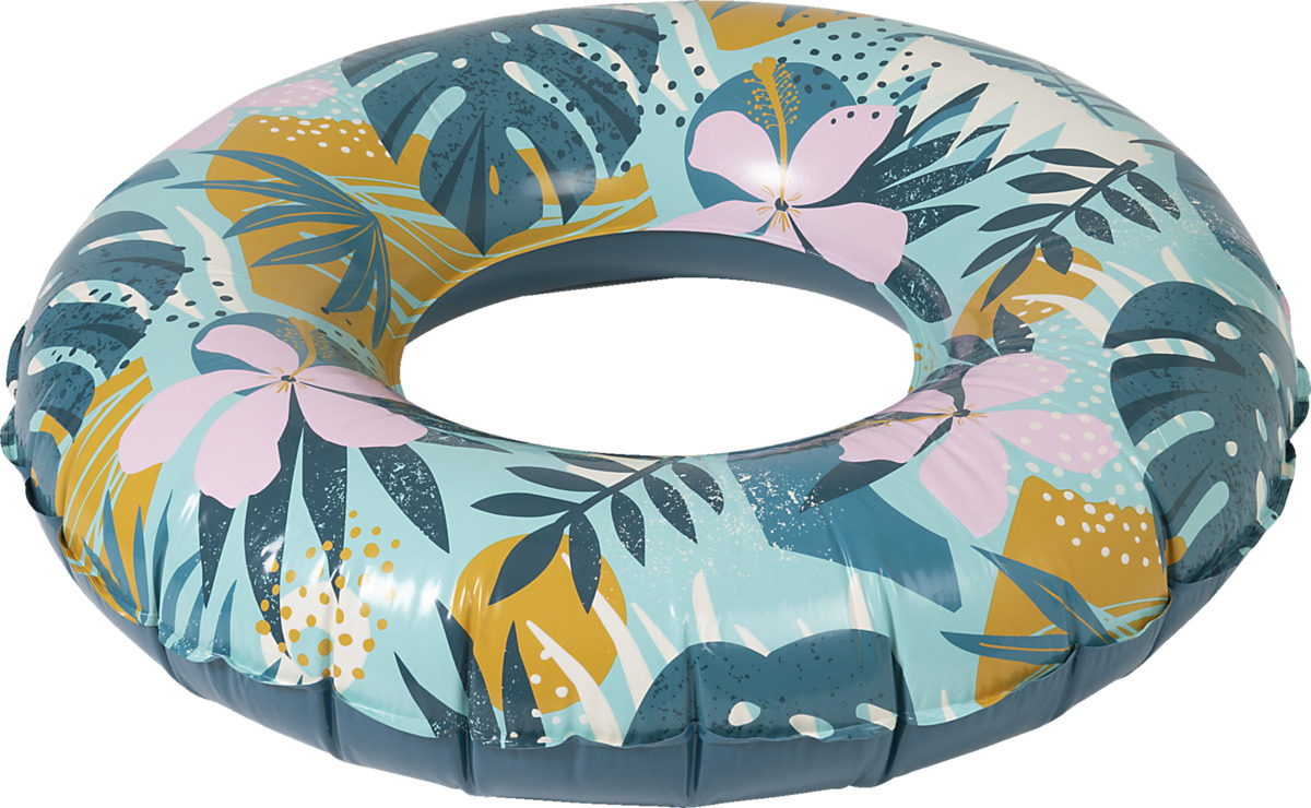 Bild 1 von IDEENWELT Schwimmring Tropisches Blumendesign