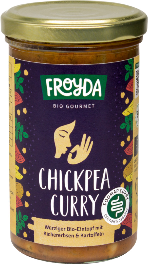 Bild 1 von Froyda Bio Chickpea Curry Eintopf, 250 g