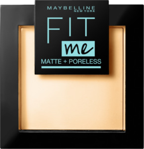 Maybelline New York Fit Me! Matte + Poreless Puder Nr. 250 Sun Beige, 9 g