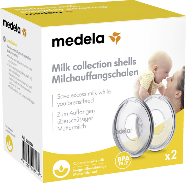 Bild 1 von medela Muttermilchauffangschalen