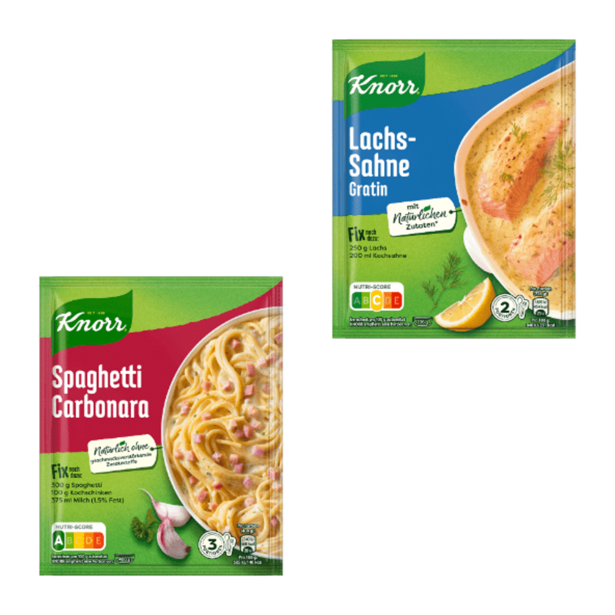 Bild 1 von KNORR Fix Lachs-Sahne-Gratin