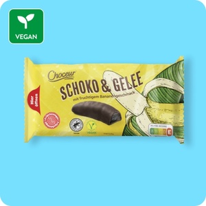 CHOCEUR Gelee-Bananen, Kakao Rainforest Alliance-zertifiziert
