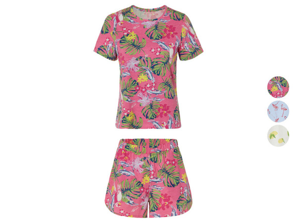 Bild 1 von esmara® Damen Pyjama aus reiner Baumwolle