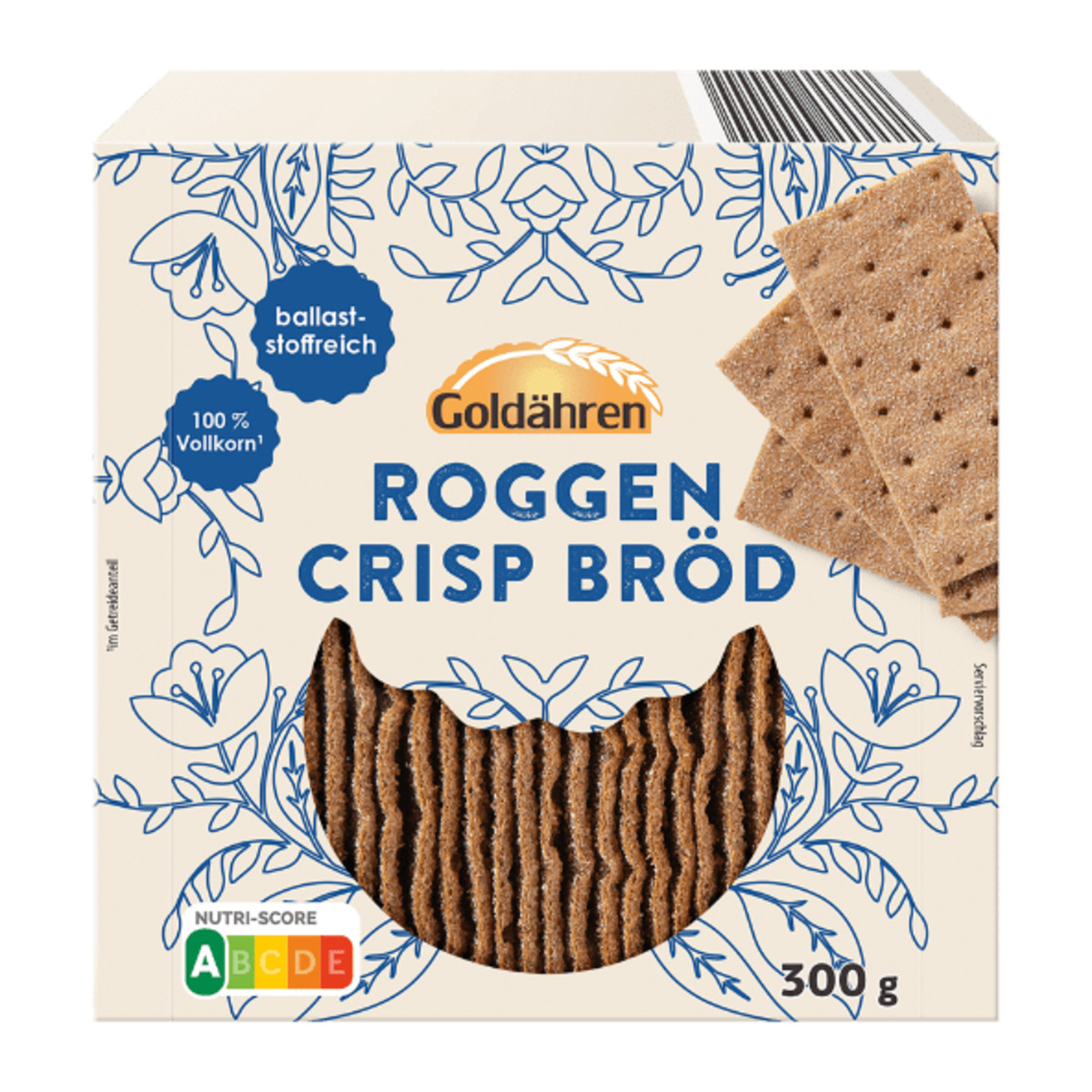 Bild 1 von GOLDÄHREN Roggen-Crisp-Bröd 300g