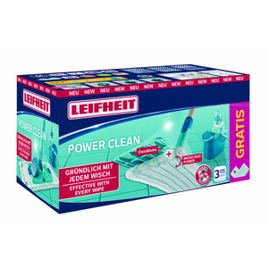 Leifheit Bodenwischer-Set 'Power Clean' türkis 33 cm