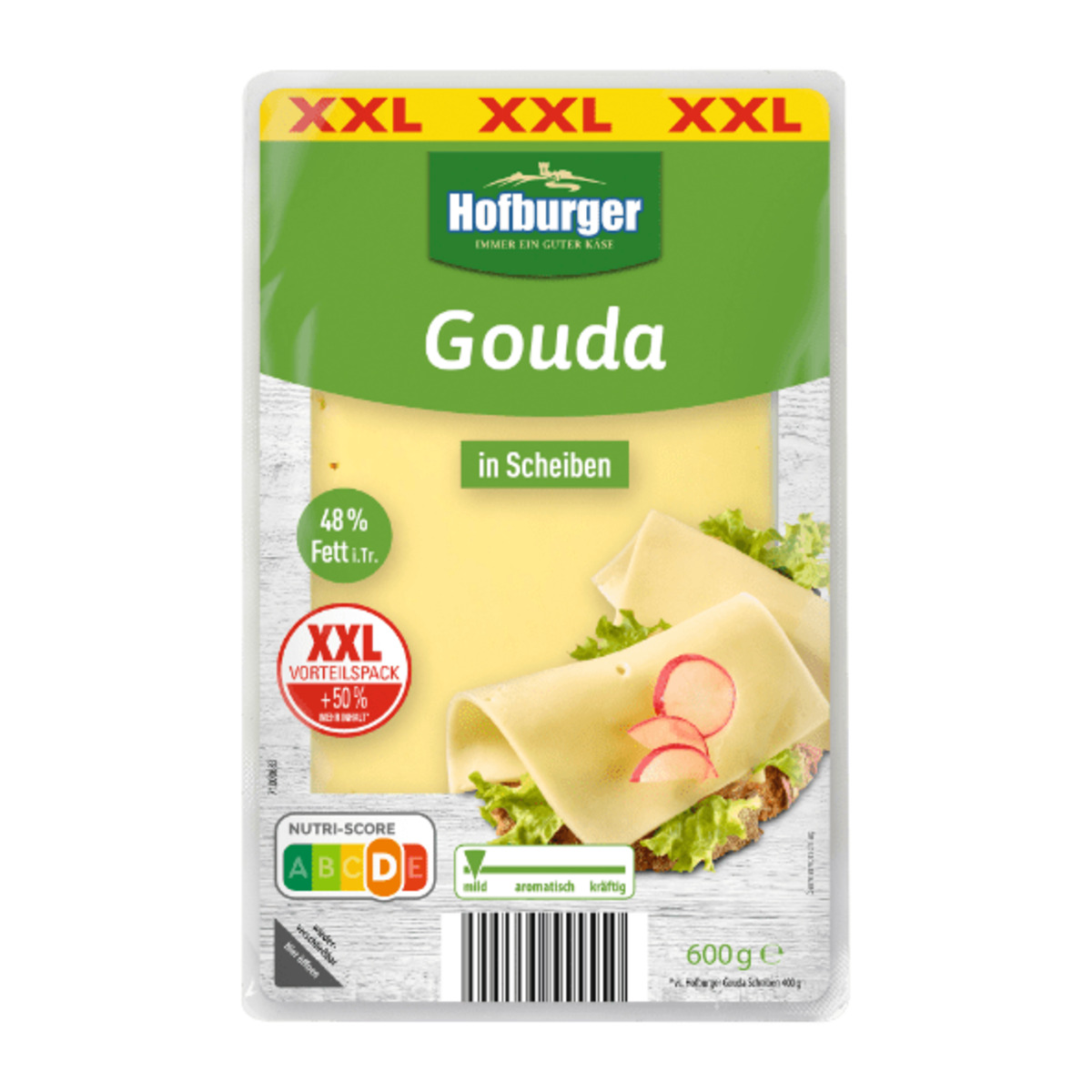 Bild 1 von HOFBURGER Gouda XXL 600g