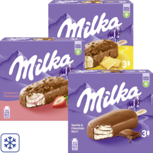 Milka, Oreo, Daim oder Toblerone Stieleis Multipackung